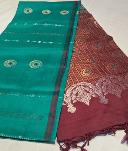 SOFT SILK SAREE WITH BLOUSE